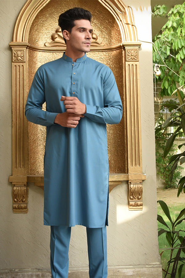 Kurta Trouser KT00040-LBU