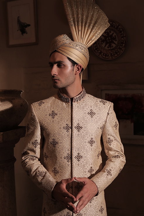 SHERWANI	SH00105-GLD