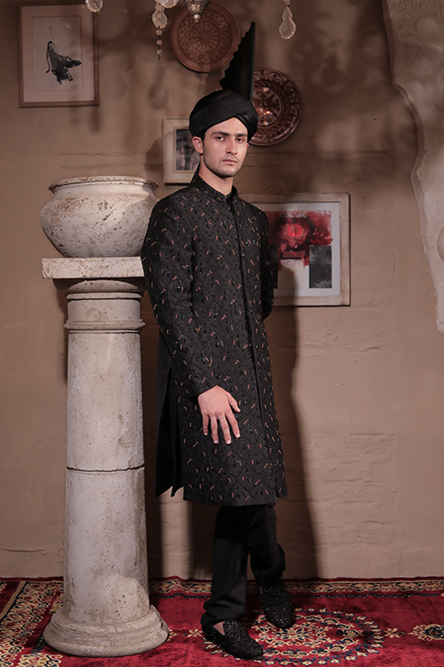 SHERWANI	SH00101-BLK