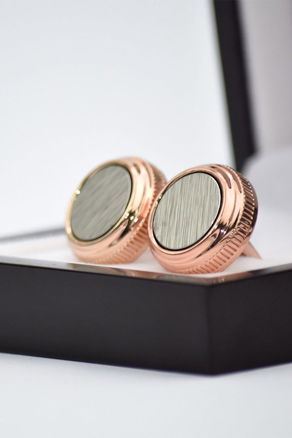 CUFFLINKS AC00027 - Pink Gold