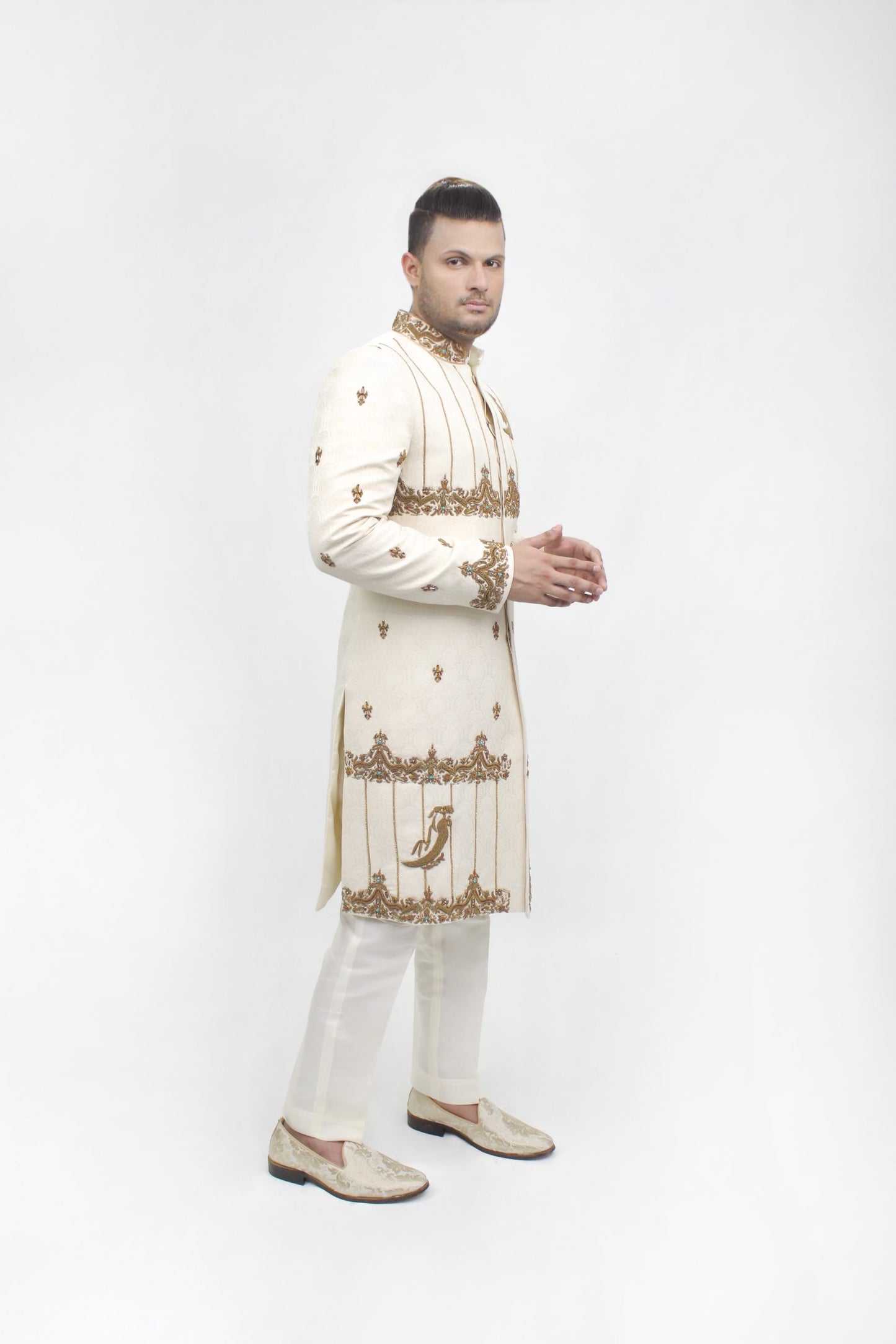 Sherwani SH00079-CRM