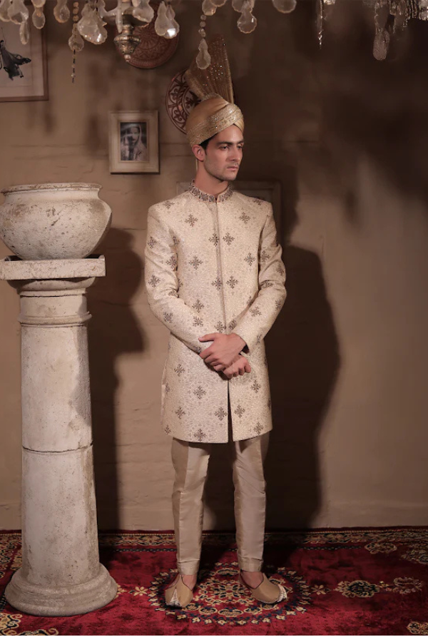 SHERWANI SH00105-GLD