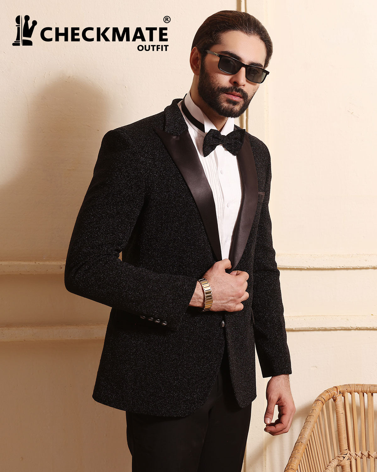 Pant Coat 2pc PC00051-BLK