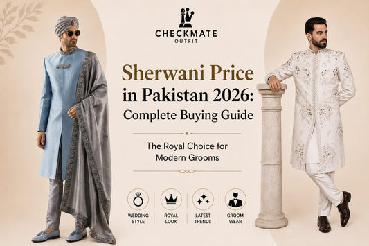 Wedding Sherwani Price in Pakistan 2026: Buy Sherwani Online