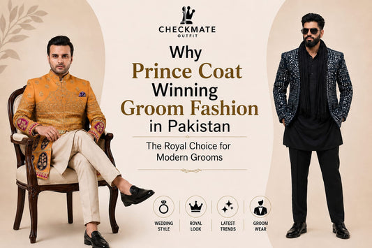 Prince Coat: The Best Wedding Choice for Pakistani Grooms