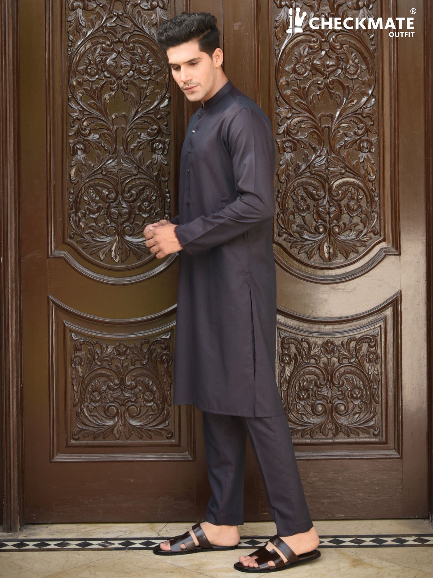 Kurta Trouser KT00037-PRP