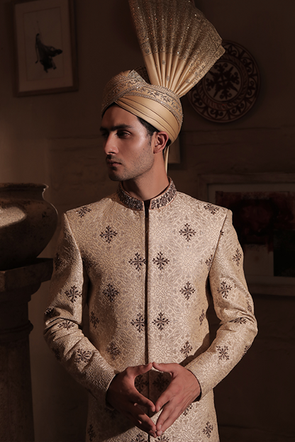 SHERWANI	SH00105-GLD