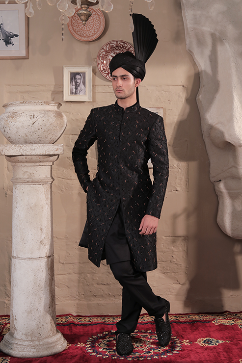 SHERWANI	SH00101-BLK