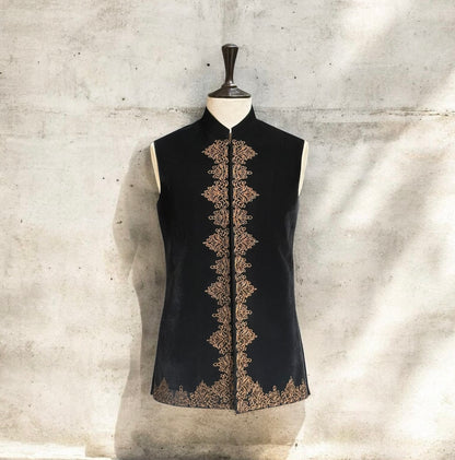 Waistcoat VC00034-BLK