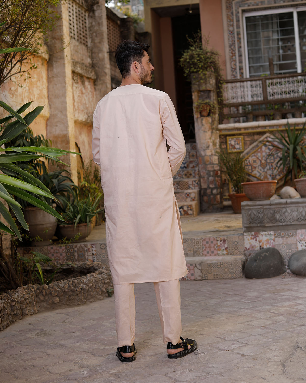 KURTA TROUSER KT00042-BRN