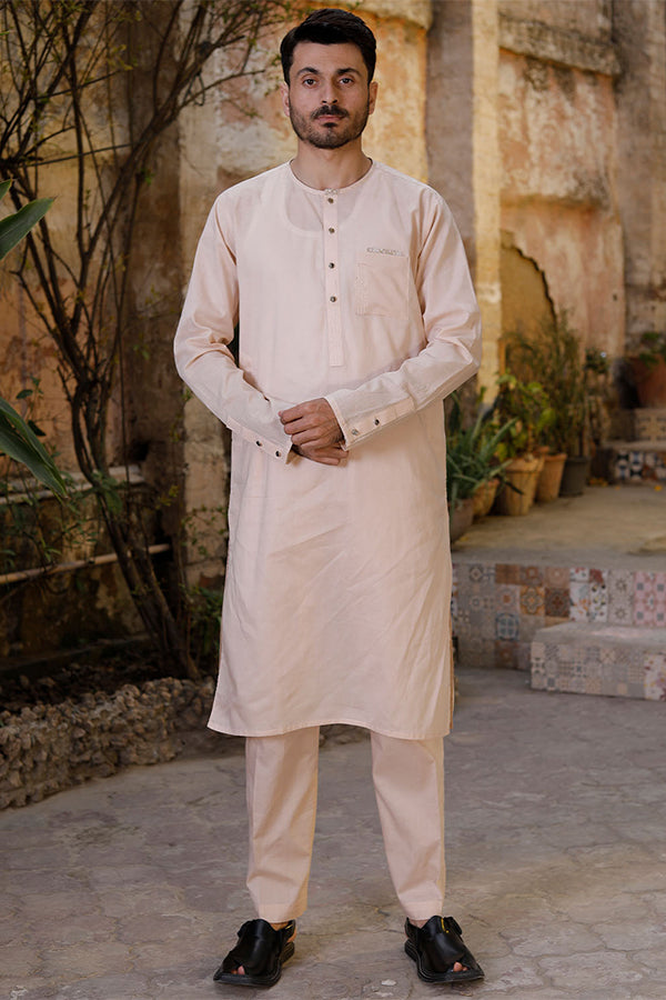 KURTA TROUSER KT00042-BRN