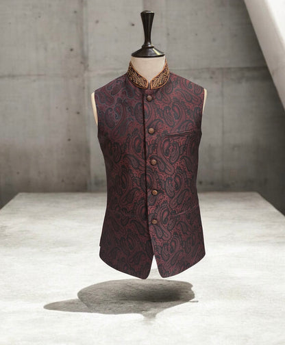Waistcoat VC00066-WBK