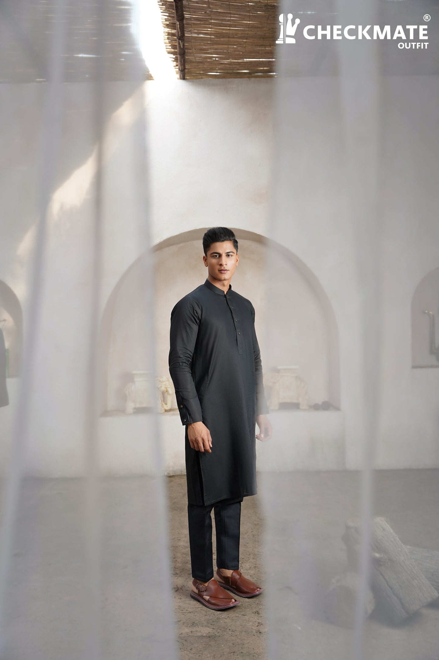 Kurta KP00021-BLK