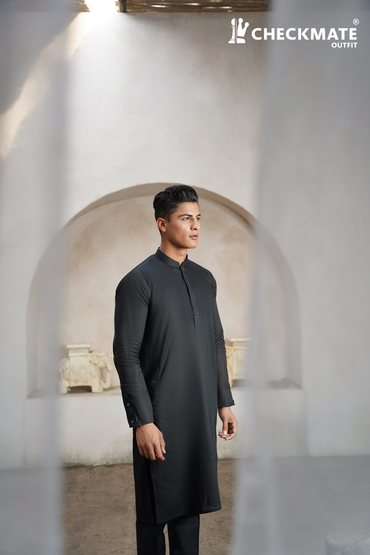 Kurta KP00021-BLK