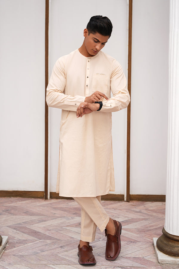 Kurta Trouser KT00042-BRN