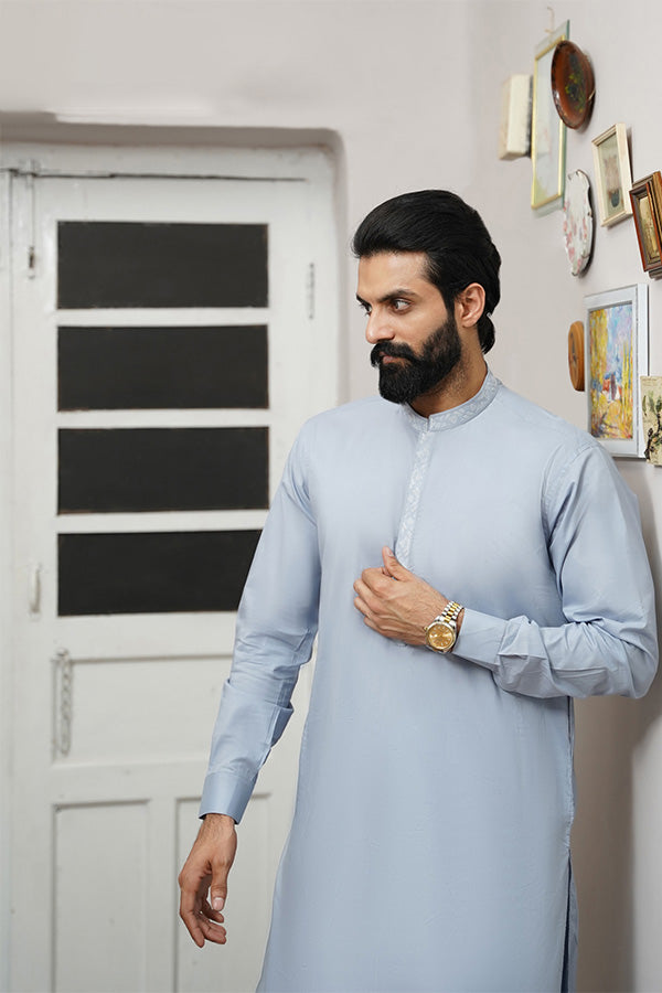 Shalwar Suit SSE0016-GRY