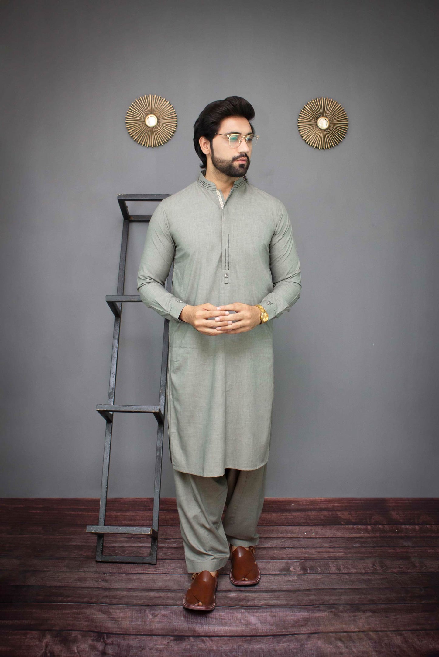 Kameez Shalwar SSD0087-GRE