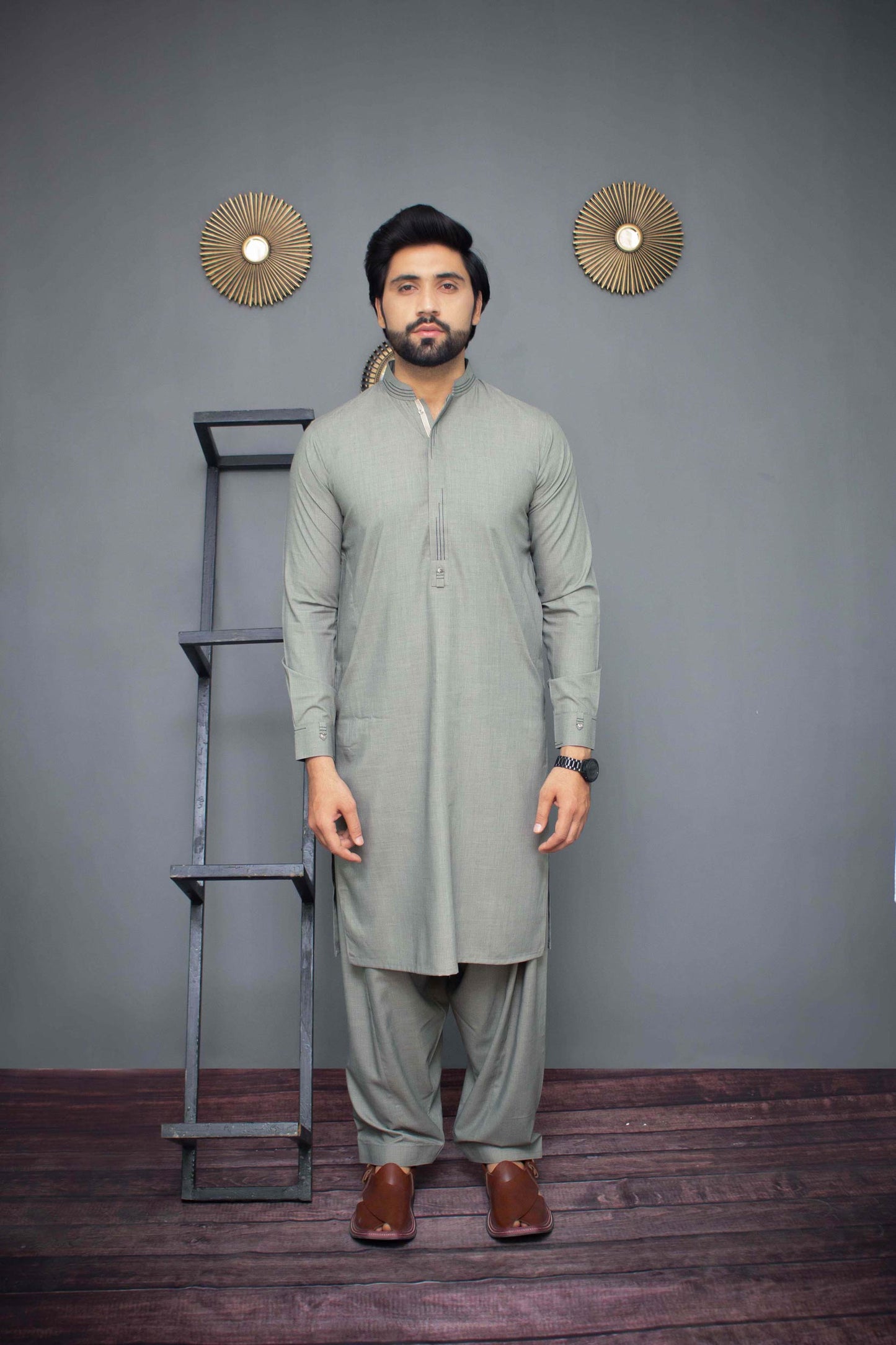 Kameez Shalwar SSD0087-GRE