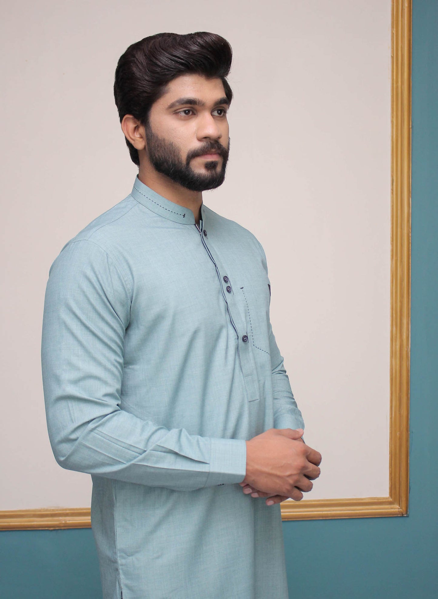 KURTA TROUSER KT00026-GRE