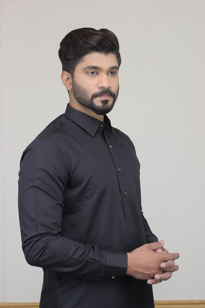 Kameez Shalwar SSP0013-BLK