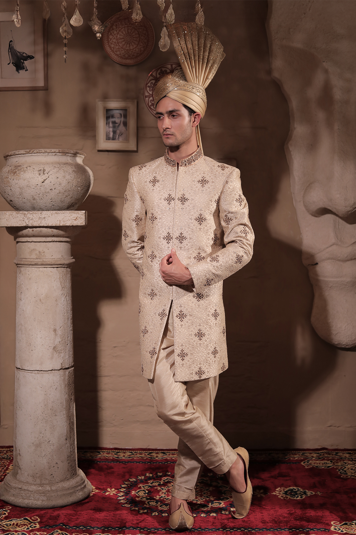 SHERWANI	SH00105-GLD