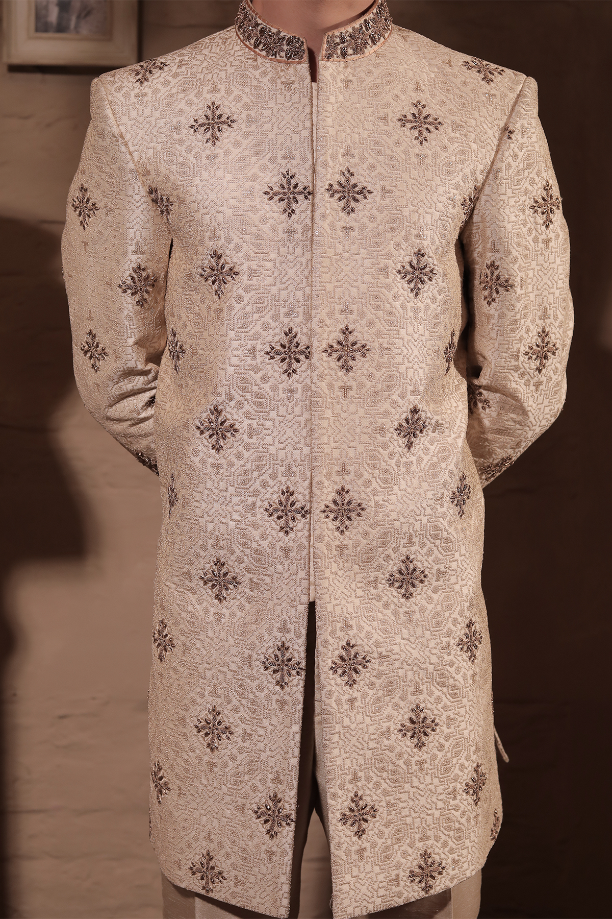 SHERWANI	SH00105-GLD