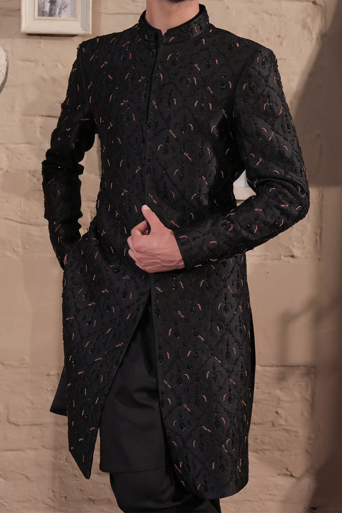 SHERWANI	SH00101-BLK