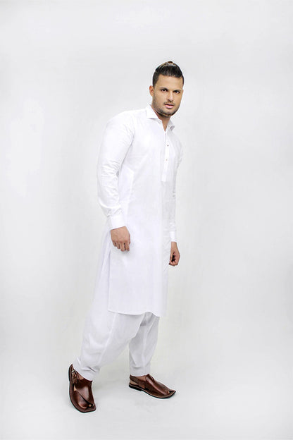 Kameez Shalwar SSP0015-WHT