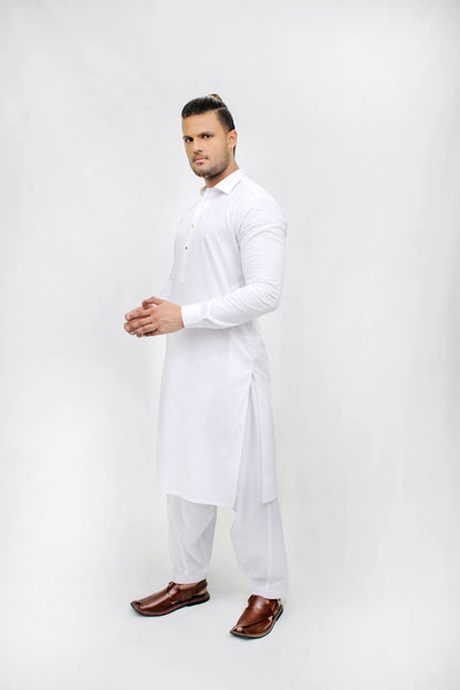 Kameez Shalwar SSP0015-WHT