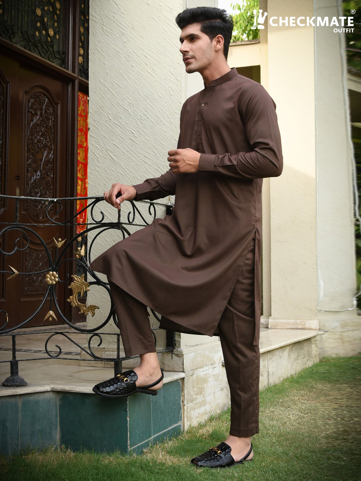 Kurta Trouser KT00034-BRW