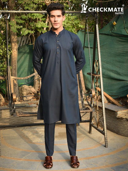 Kurta Trouser KT00036-DBU