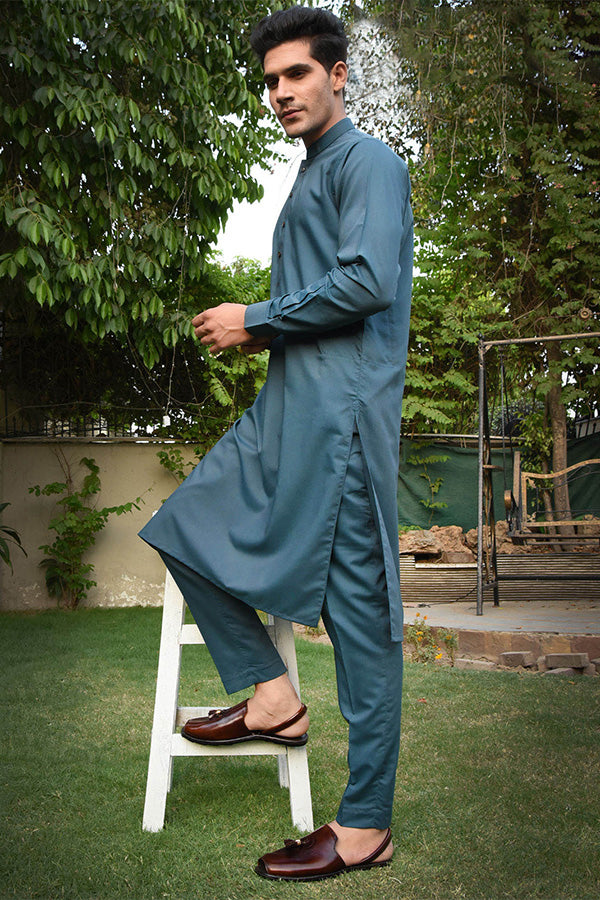 Kurta Trouser KT00039-GRE