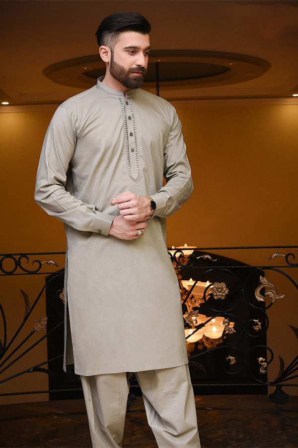 Kurta Shalwar KTM0005-LGN