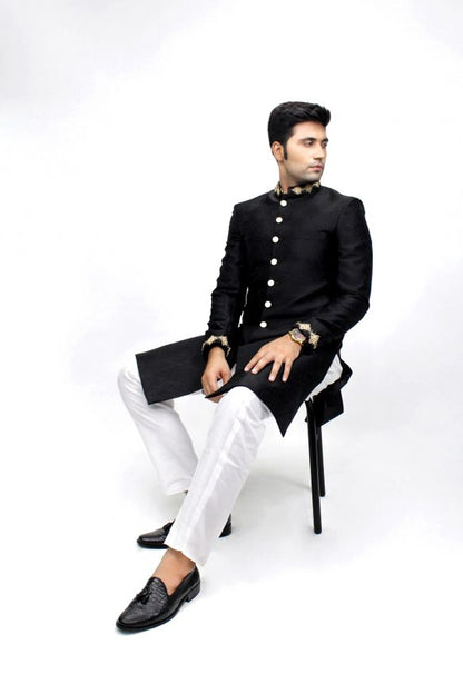 Sherwani SH00073-BLK