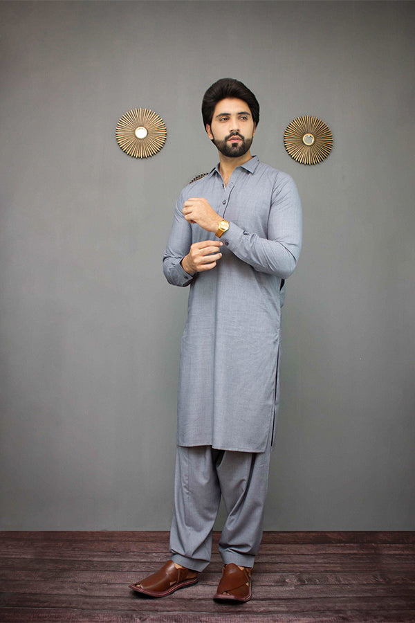 KAMEEZ SHALWAR SSD0085-GRY