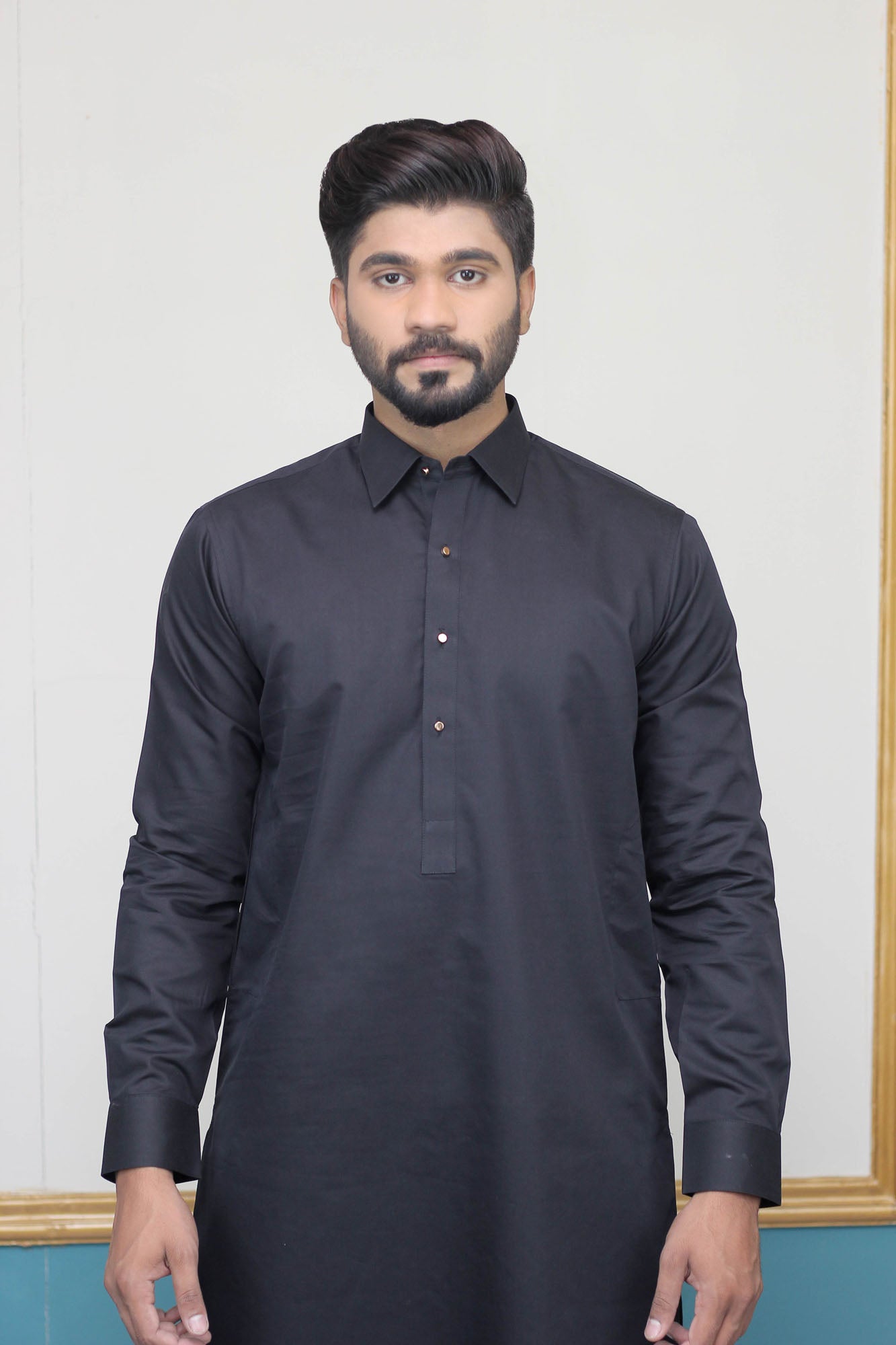 Kameez Shalwar SSP0013-BLK