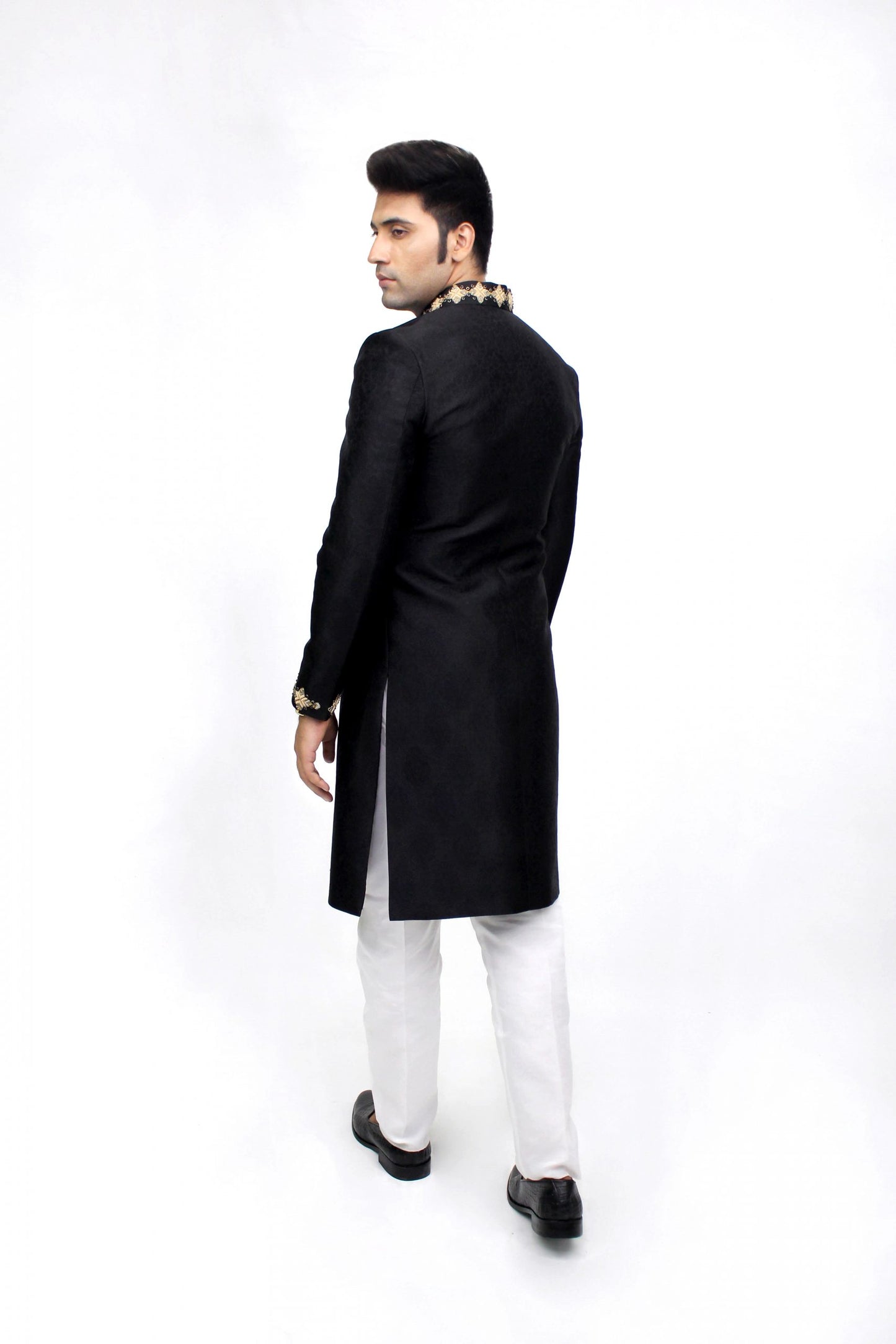 Sherwani SH00073-BLK