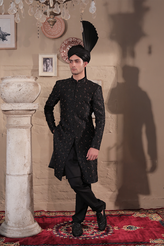 SHERWANI	SH00101-BLK