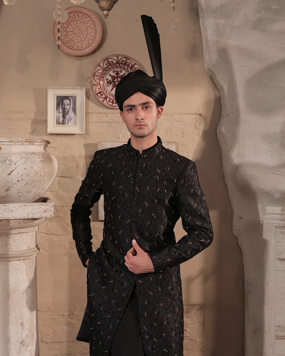 SHERWANI	SH00101-BLK