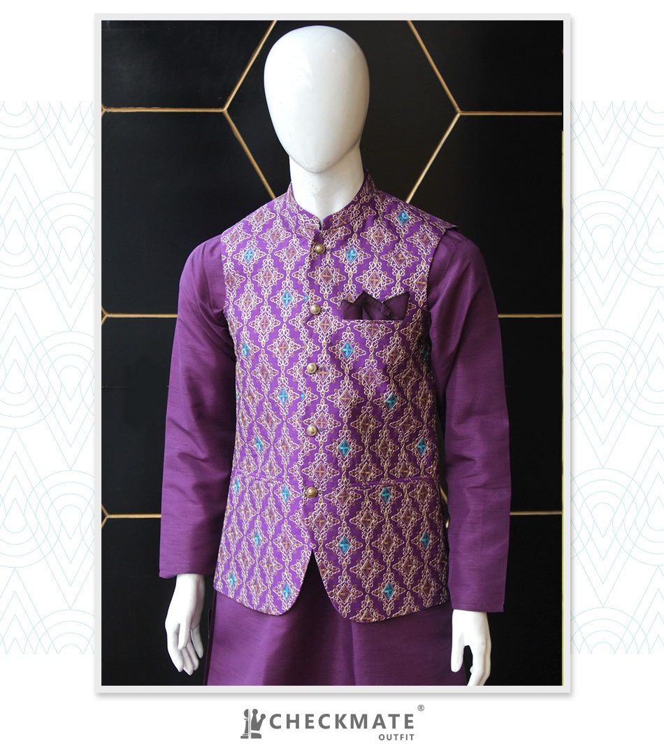 Pakistani Style Waist Coat for Men 2021